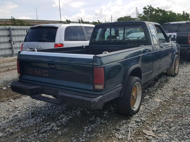 1GTCS19ZXK2527856 - 1989 GMC S TRUCK S1 GREEN photo 4