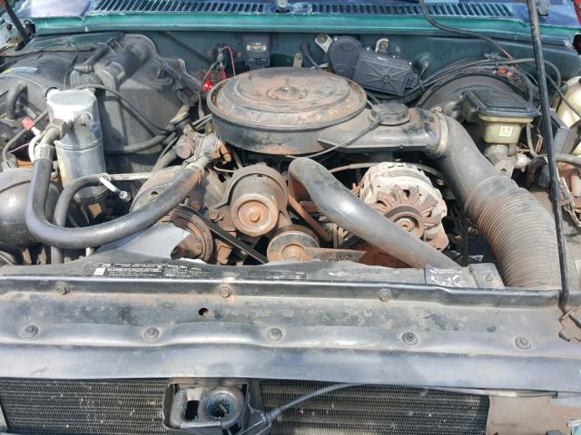 1GTCS19ZXK2527856 - 1989 GMC S TRUCK S1 GREEN photo 7