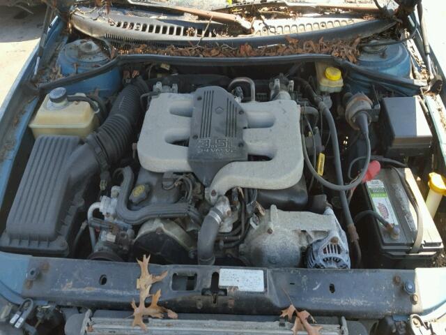 1B3HD46F0TF149666 - 1996 DODGE INTREPID BLUE photo 7