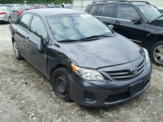 2T1BU4EE7DC125369 - 2013 TOYOTA COROLLA BA GRAY photo 1