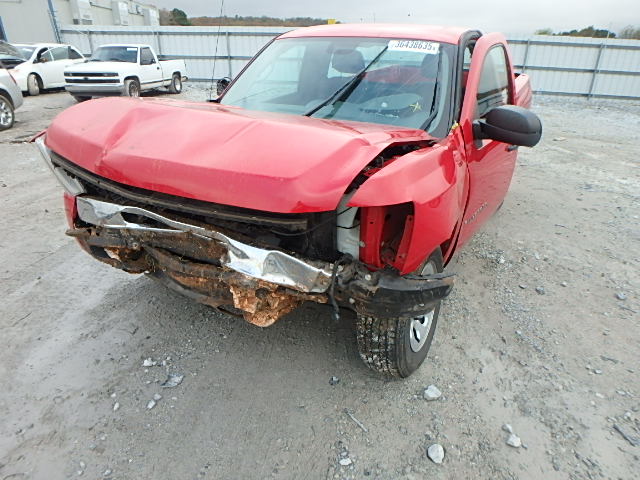 1GCNCPEX8BZ245445 - 2011 CHEVROLET SILVERADO RED photo 2