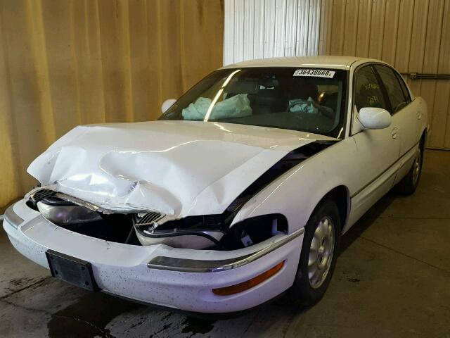 1G4CU5213X4637645 - 1999 BUICK PARK AVENU WHITE photo 2