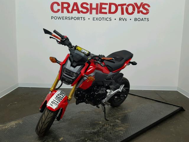 MLHJC7515J5004956 - 2018 HONDA GROM 125 RED photo 6