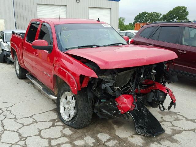 3GCRKTE34AG184958 - 2010 CHEVROLET SILVERADO RED photo 1