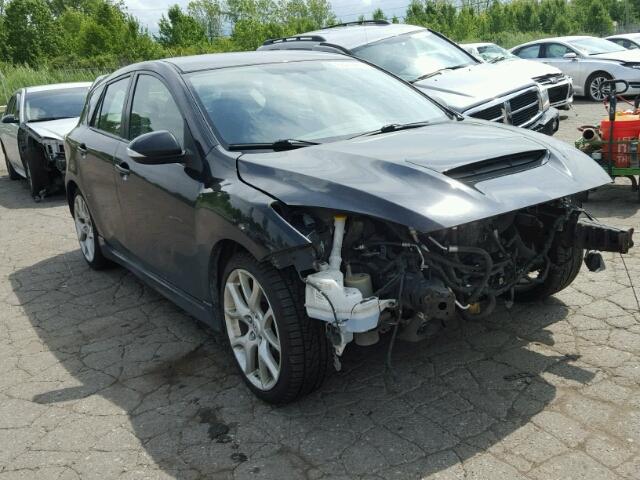 JM1BL1L35C1581554 - 2012 MAZDA SPEED 3 BLACK photo 1