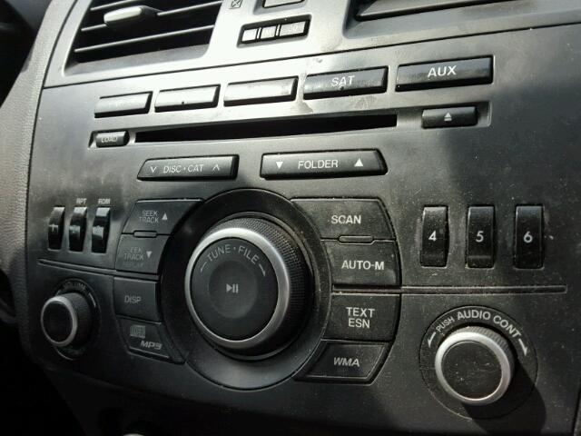 JM1BL1L35C1581554 - 2012 MAZDA SPEED 3 BLACK photo 9