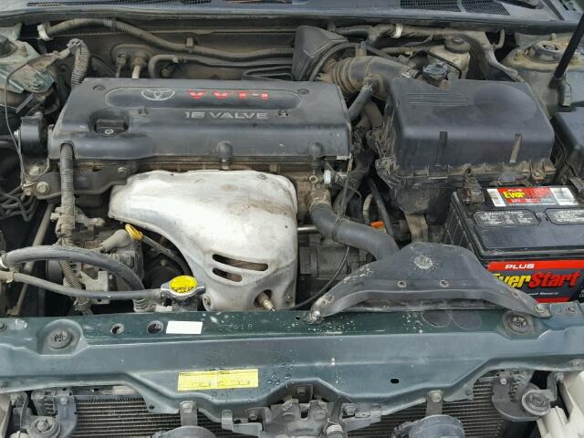 4T1BE32K34U316982 - 2004 TOYOTA CAMRY LE/X GREEN photo 7