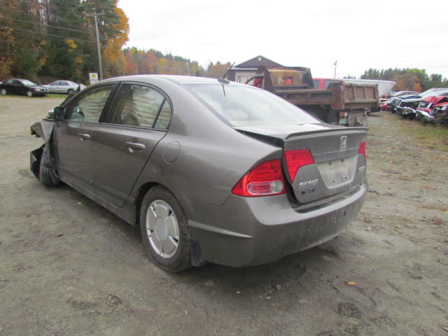 JHMFA36297S009729 - 2007 HONDA CIVIC HYBR BROWN photo 3