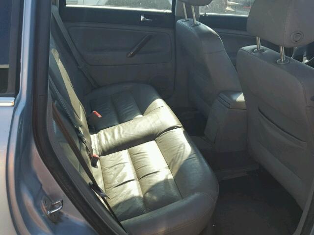 WVWRH63B81P296944 - 2001 VOLKSWAGEN PASSAT GLX BLUE photo 6