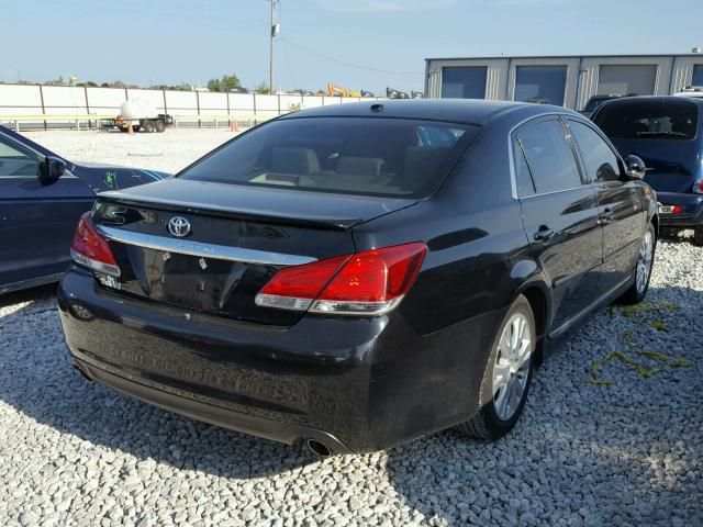 4T1BK3DB2BU418065 - 2011 TOYOTA AVALON BAS Schwarz Foto 4
