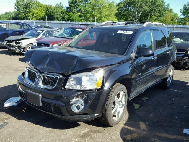 2CKDL637696215416 - 2009 PONTIAC TORRENT GX BLACK photo 2