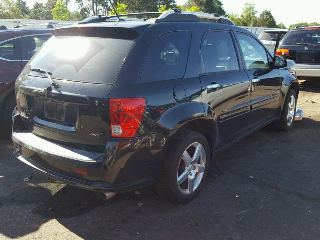 2CKDL637696215416 - 2009 PONTIAC TORRENT GX BLACK photo 4