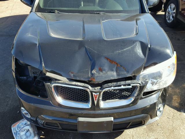 2CKDL637696215416 - 2009 PONTIAC TORRENT GX BLACK photo 7