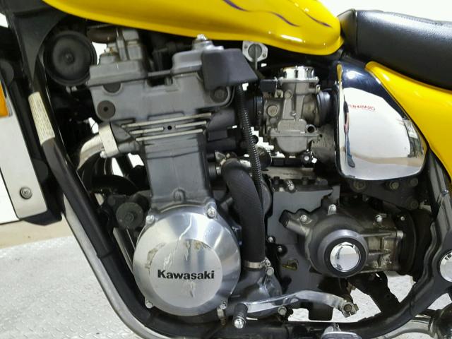 JKAZL4B12TA010761 - 1996 KAWASAKI ZL600 YELLOW photo 11