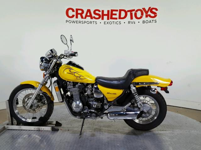 JKAZL4B12TA010761 - 1996 KAWASAKI ZL600 YELLOW photo 5