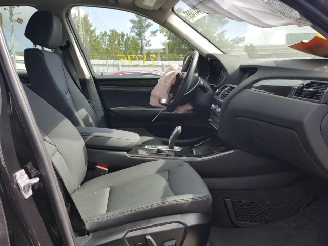 5UXWZ7C36H0X41648 - 2017 BMW X3 SDRIVE2 BLACK photo 5