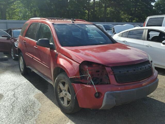 2CNDL63F156073027 - 2005 CHEVROLET EQUINOX LT MAROON photo 1