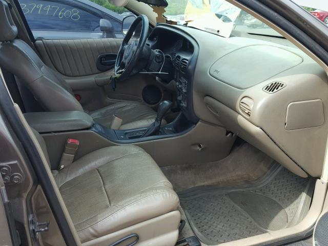 1G2WP52K01F139906 - 2001 PONTIAC GRAND PRIX BROWN photo 5