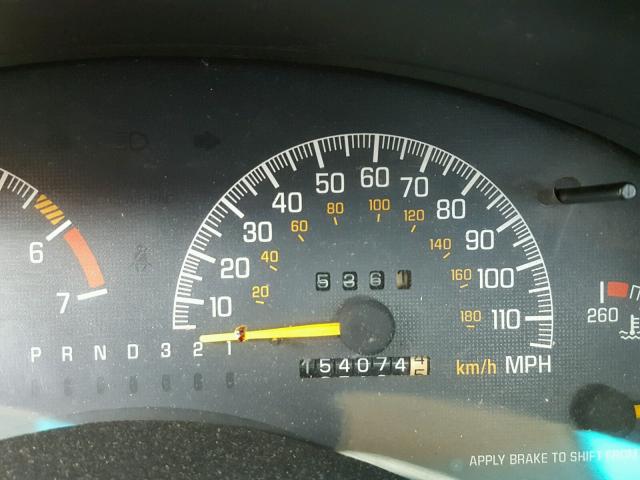 1G2WP52K01F139906 - 2001 PONTIAC GRAND PRIX BROWN photo 8