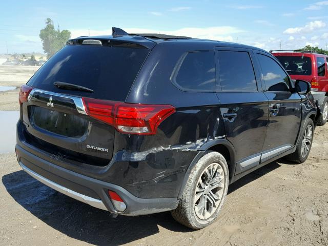 JA4AD2A33HZ015106 - 2017 MITSUBISHI OUTLANDER BLACK photo 4