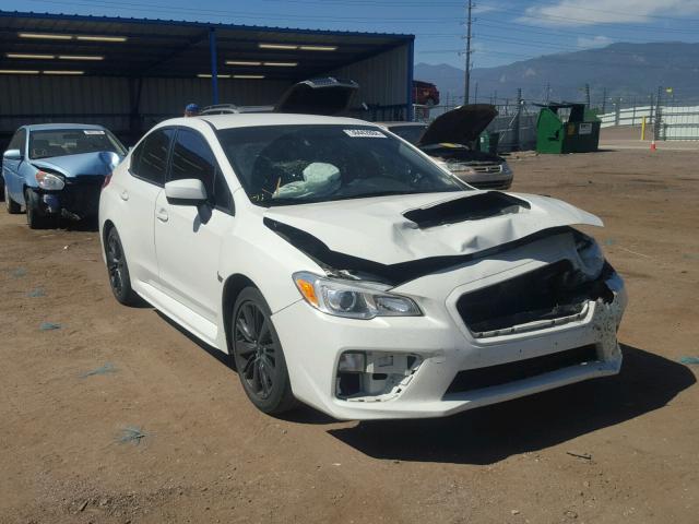 JF1VA1B62H9801097 - 2017 SUBARU WRX WHITE photo 1