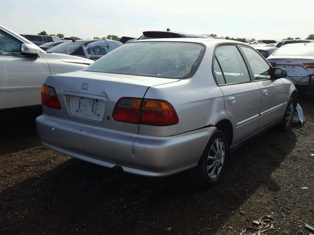 2HGEJ6615YH559249 - 2000 HONDA CIVIC BASE SILVER photo 4