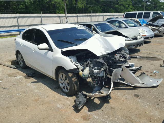 JM1BL1UF7C1636305 - 2012 MAZDA 3 I WHITE photo 1