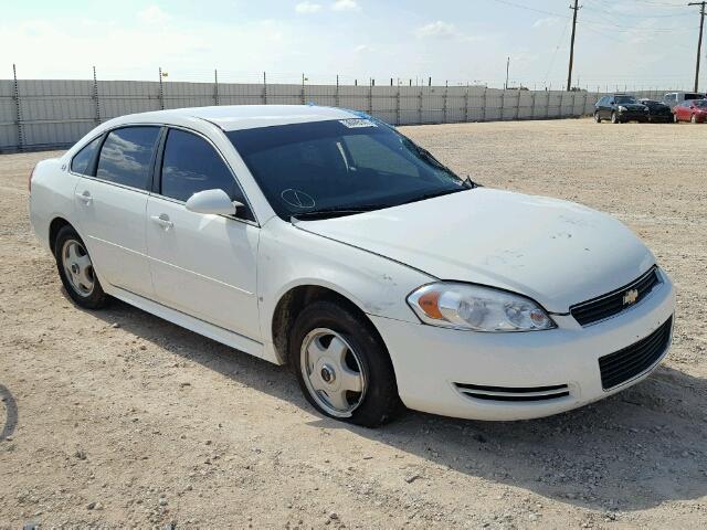 2G1WB57K791187689 - 2009 CHEVROLET IMPALA LS WHITE photo 1