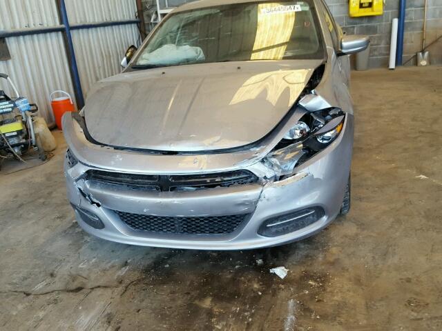 1C3CDFBB4FD275315 - 2015 DODGE DART SXT SILVER photo 9