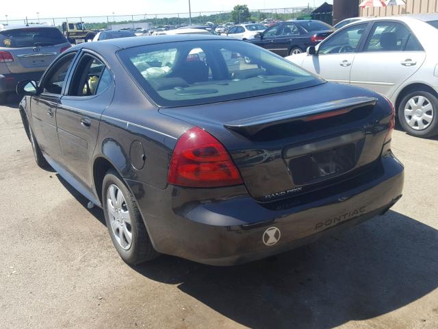 2G2WP552081189329 - 2008 PONTIAC GRAND PRIX BROWN photo 3