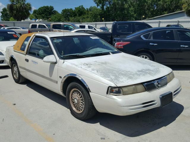 1MELM62W9SH621889 - 1995 MERCURY COUGAR XR7 WHITE photo 1