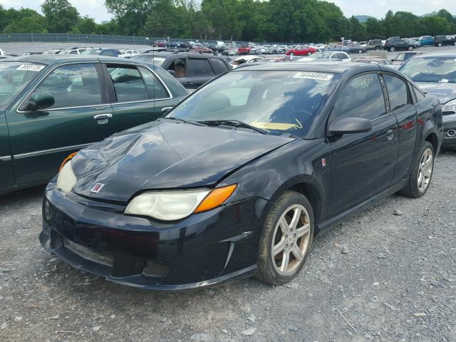 1G8AY12P65Z135803 - 2005 SATURN ION REDLIN BLACK photo 2