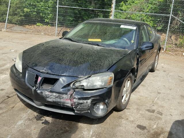 2G2WP552161274080 - 2006 PONTIAC GRAND PRIX BLACK photo 2