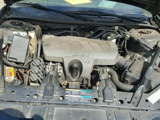 2G2WP552161274080 - 2006 PONTIAC GRAND PRIX BLACK photo 7