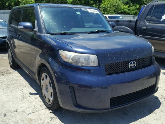 JTLKE50E581016160 - 2008 SCION XB BLUE photo 1