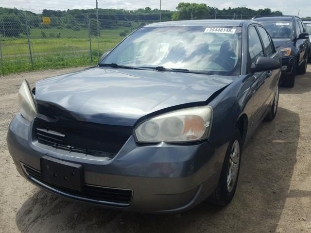 1G1ZS51F86F154259 - 2006 CHEVROLET MALIBU LS GRAY photo 2