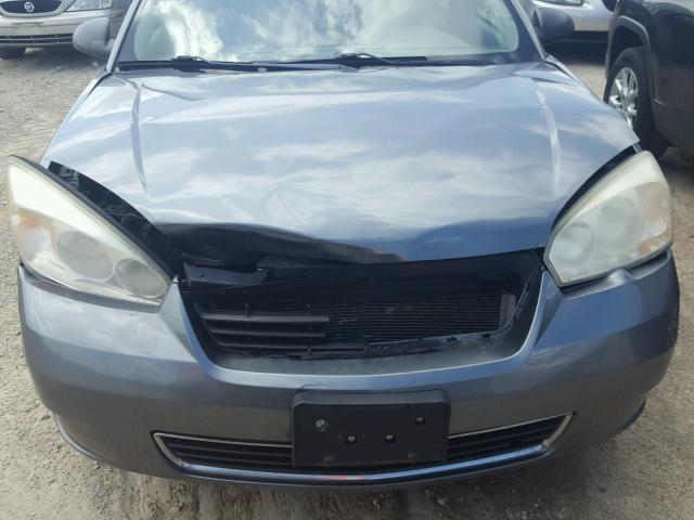 1G1ZS51F86F154259 - 2006 CHEVROLET MALIBU LS GRAY photo 7