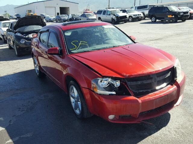 1B3LD76M18N180173 - 2008 DODGE AVENGER R/ RED photo 1