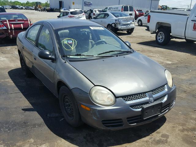 1B3AS26C43D130387 - 2003 DODGE NEON SE GRAY photo 1