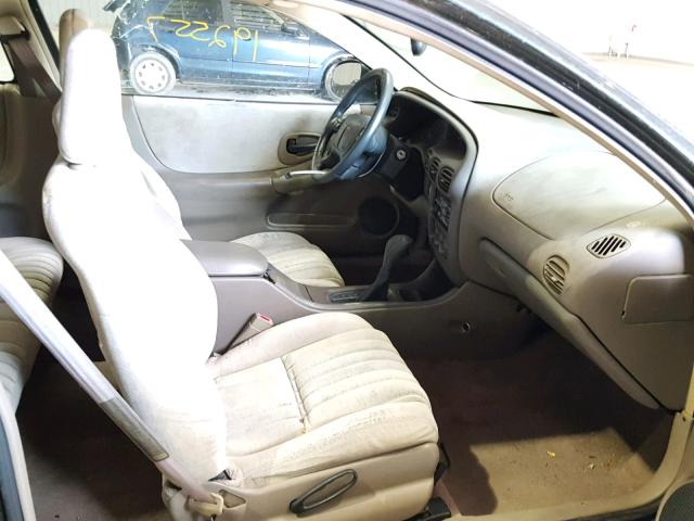 1G2WP12K9WF256920 - 1998 PONTIAC GRAND PRIX GREEN photo 5