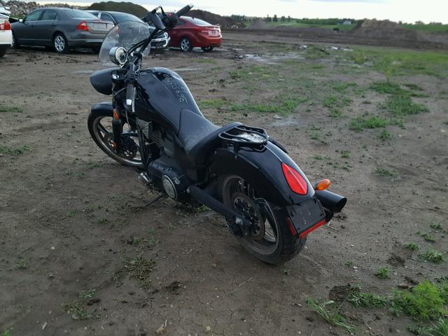 5VPGA36N7B3004775 - 2011 VICTORY MOTORCYCLES VEGAS 8-BA BLACK photo 3