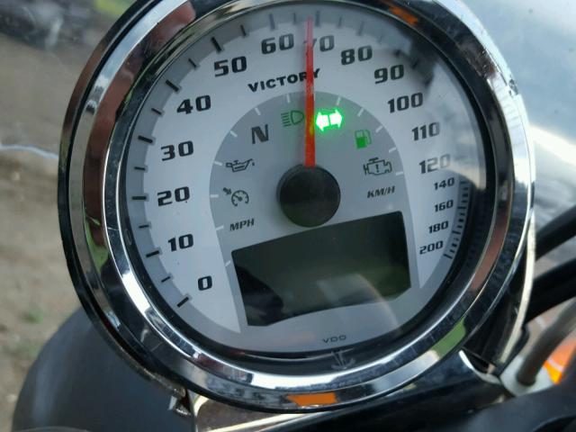 5VPGA36N7B3004775 - 2011 VICTORY MOTORCYCLES VEGAS 8-BA BLACK photo 8