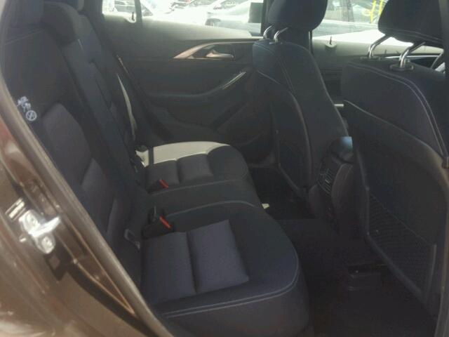 SJKCH5CP7HA018963 - 2017 INFINITI QX30 BASE BROWN photo 6