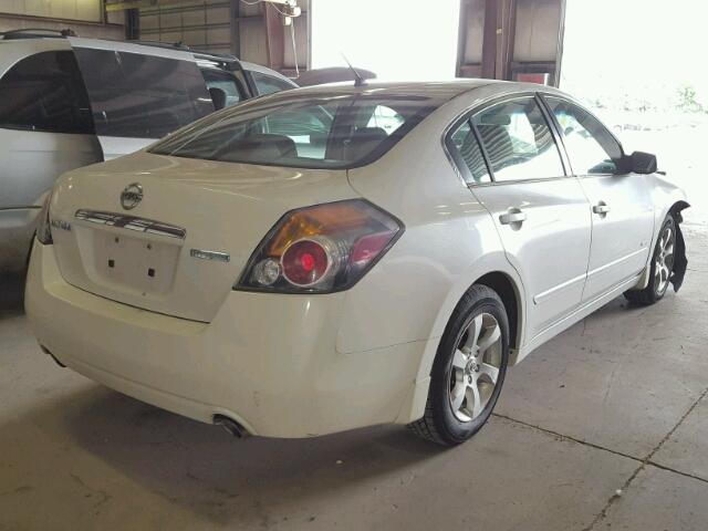 1N4CL21E77C227016 - 2007 NISSAN ALTIMA HYB WHITE photo 4