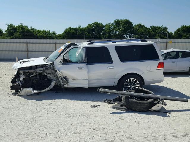 5LMJJ3HT7FEJ06581 - 2015 LINCOLN NAVIGATOR WHITE photo 9