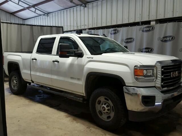 1GT12RE80GF103864 - 2016 GMC SIERRA K25 WHITE photo 1