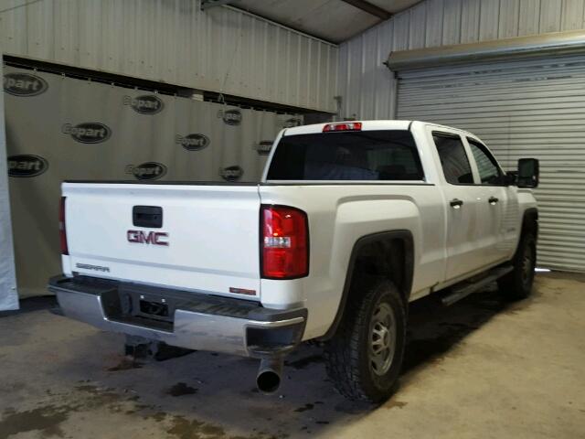 1GT12RE80GF103864 - 2016 GMC SIERRA K25 WHITE photo 4