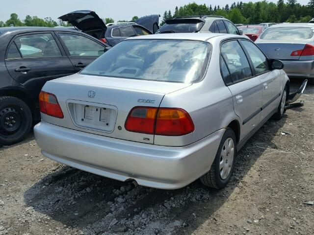 2HGEJ6615YH934752 - 2000 HONDA CIVIC BASE SILVER photo 4