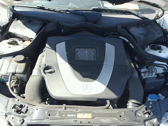 WDBRF52H66A911411 - 2006 MERCEDES-BENZ C GENERATI WHITE photo 7