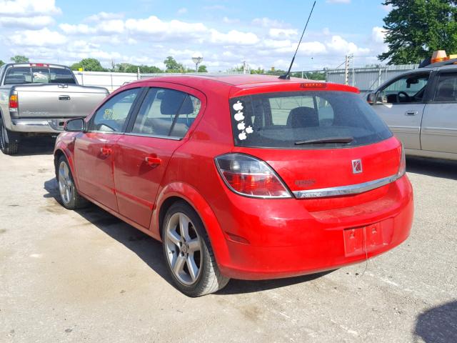 W08AT671385058284 - 2008 SATURN ASTRA XR RED photo 3